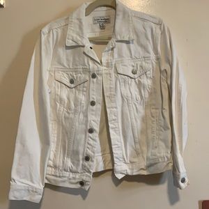 White Jean jacket